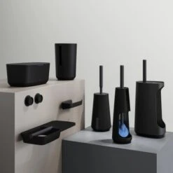 Tiger Tess Toilettenpapierhalter Ohne Deckel Schwarz -Wenko Verkaufs-Shop 4008911329018 4621 8