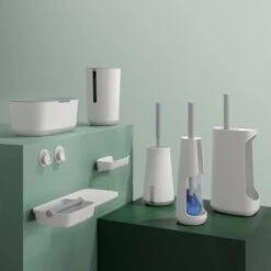 Tiger Tess Reserverollenhalter Mit Deckel Freistehend Weiß / Hellgrau -Wenko Verkaufs-Shop 4008911329049 4621 5