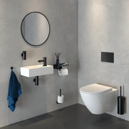 Tiger Caddy Toilettenpapierhalter Mit Ablage Schwarz 12 Tiger Caddy Toilettenpapierhalter Mit Ablage Schwarz – Bild 10