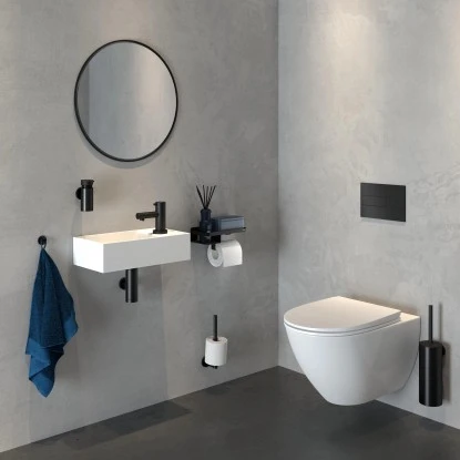 Tiger Caddy Toilettenpapierhalter Mit Ablage Schwarz 11 Tiger Caddy Toilettenpapierhalter Mit Ablage Schwarz – Bild 9