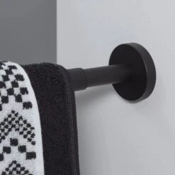 Tiger Teleskop-Handtuchhalter Boston Edelstahl Schwarz -Wenko Verkaufs-Shop 4008913042427 4621 5