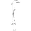 Hansgrohe Duschsystem Croma Select E 180 Mm Mit Thermostat Weiß-Chrom -Wenko Verkaufs-Shop 4011097751726 2744 1