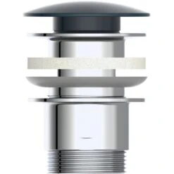 Kirchhoff Pop Up Waschbeckenstöpsel Schwarz Matt 1 1/4 Zoll X 65 Mm -Wenko Verkaufs-Shop 4053452011847 2759 3