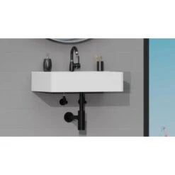 Kirchhoff Design Waschbecken Siphon Schwarz Matt -Wenko Verkaufs-Shop 4053452016446 2759 6