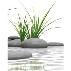 Schulte DecoDesign Duschrückwand "Zen Steine & Gras" 210 X 90 Cm -Wenko Verkaufs-Shop 4060991007736 2053 2