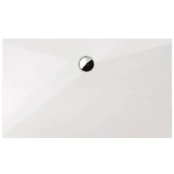 Schulte Duschwanne Rechteck Alpinweiß Inkl. Füße & Ablauf 90 X 160 Cm