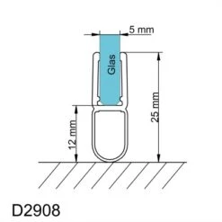 Schulte Dichtung Für Duschabtrennung/Badewannenaufsätze Mit 4 - 5 Mm Glas 100 Cm -Wenko Verkaufs-Shop 4060991014970 2053 6