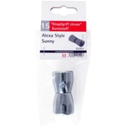 Schulte Knopfgriff Kunststoff Chrom Für Alexa Style Und Sunny -Wenko Verkaufs-Shop 4060991015243 2053 5