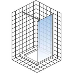 Schulte Walk In MasterClass Chromoptik Echtglas Klar Hell -Wenko Verkaufs-Shop 4060991022708 2053 6