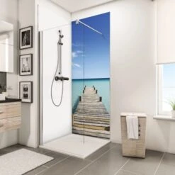 Schulte ExpressPlus Duschrückwand DecoDesign Foto Steg Malediven 210 X 90 Cm -Wenko Verkaufs-Shop 4060991036705 2053 7
