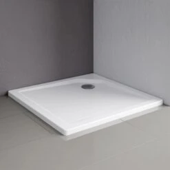 Schulte ExpressPlus Duschwanne Quadrat Extraflach Alpinweiß 100 X 100 Cm -Wenko Verkaufs-Shop 4060991036958 2053 1