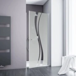 Schulte ExpressPlus Drehtür Für Nische AlexaStyle2.0Dekor Liane 80x192cm