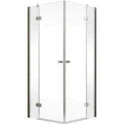 Schulte ExpressPlus Eckeinstieg 4-tlg. MasterClass Chromoptik 79,2-81,2x200cm -Wenko Verkaufs-Shop 4060991038358 2053 2