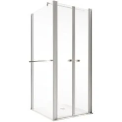 Schulte ExpressPlus Set Duschkabine Pendeltür Garant Mit Duschwanne 200x80cm -Wenko Verkaufs-Shop 4060991056017 2053 2