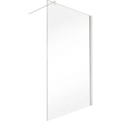 Schulte Walk In Frontteil Alexa Style 2.0 Mattweiß Klar Hell 200 Cm X 90 Cm -Wenko Verkaufs-Shop 4060991070846 2053 2