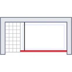 Schulte Walk In Frontteil Alexa Style 2.0 Dekor Frame Mattschwarz 200 X 90 Cm -Wenko Verkaufs-Shop 4060991070884 2053 4