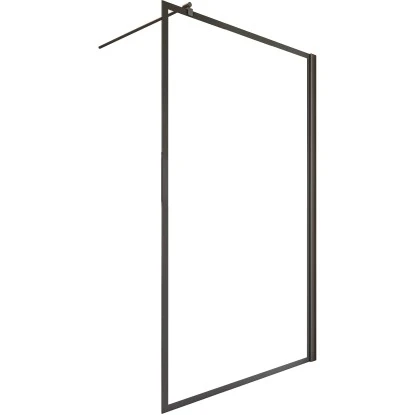 Schulte Walk In Frontteil Alexa Style 2.0 Dekor Frame Mattschwarz 200 X 140 Cm 4 Schulte Walk In Frontteil Alexa Style 2.0 Dekor Frame Mattschwarz 200 X 140 Cm – Bild 2