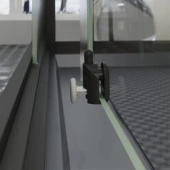 Schulte ExpressPlus Komplettdusche-Schiebetür Bali Mattschwarz 215 Cm X 115 Cm -Wenko Verkaufs-Shop 4060991074998 2053 CU 07