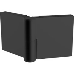 Schulte ExpressPlus Drehfalttür Eckeinstieg Garant 2.0 Mattschwarz 200 X 90 Cm -Wenko Verkaufs-Shop 4060991076114 2053 CU 03