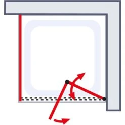 Schulte ExpressPlus Drehfalttür U. Seitenwand Garant 2.0 Mattschwarz 200 X 90 Cm 11 Schulte ExpressPlus Drehfalttür U. Seitenwand Garant 2.0 Mattschwarz 200 X 90 Cm -Wenko Verkaufs-Shop 4060991076473 2053 AI 01