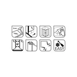 Baliv Duschkabine DUK-90.70E 90 Cm X 90 Cm Chrom 22 Baliv Duschkabine DUK-90.70E 90 Cm X 90 Cm Chrom -Wenko Verkaufs-Shop 4250312110980 WEB02 270521