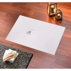 Ottofond Duschwanne Strato 100 Cm X 80 Cm X 2,4 Cm Weiß -Wenko Verkaufs-Shop 440896 3209 3