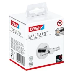 Tesa Doppelhaken Exxcellent Chrom 8 Tesa Doppelhaken Exxcellent Chrom -Wenko Verkaufs-Shop 450008 2009 3