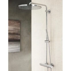 Grohe Duschsystem Rainshower 400 Mit Chrom Thermostatbatterie -Wenko Verkaufs-Shop 4520 ZZH T27174X01 000 01