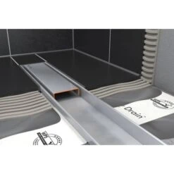 ESS Easy Drain Duschrinne Compact FF Zero 90 Cm Sperrwasserhöhe 30 Mm -Wenko Verkaufs-Shop 4855136 4855144 4855151 b5