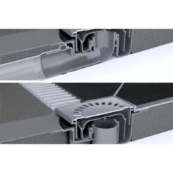 ESS Easy Drain Duschboard Aqua Brillant 120 X 110 Cm Komplettset -Wenko Verkaufs-Shop 4855755 1709 b5