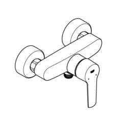 Grohe QuickFix Brausearmatur Start Für Die Wandmontage 13 Grohe QuickFix Brausearmatur Start Für Die Wandmontage -Wenko Verkaufs-Shop 5036413 Z01