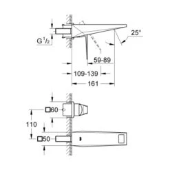 Grohe 2-Loch-Waschtischbatterie Allure Brilliant Chrom 7 Grohe 2-Loch-Waschtischbatterie Allure Brilliant Chrom -Wenko Verkaufs-Shop 517996 4520 1511336