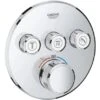 Grohe Thermostat Grohtherm SmartControl Mit 3 Absperrventilen Chrom Rund -Wenko Verkaufs-Shop 518767 4520 29121000