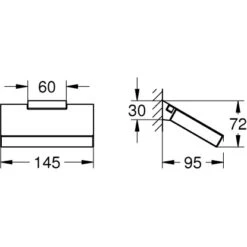 Grohe WC-Papierhalter Selection Cube Chrom -Wenko Verkaufs-Shop 5217161 4520 2020594 1