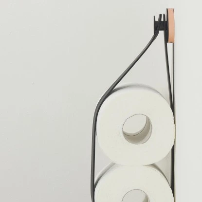 Tiger Ersatzrollenhalter Urban Hängend Schwarz 10 Tiger Ersatzrollenhalter Urban Hängend Schwarz – Bild 8