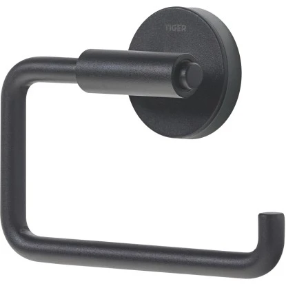Tiger Toilettenpapierhalter Ohne Deckel Urban Schwarz 4 Tiger Toilettenpapierhalter Ohne Deckel Urban Schwarz – Bild 2