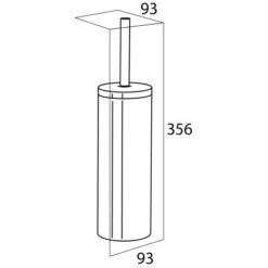 Tiger WC-Bürstengarnitur Freistehend Boston Edelstahl Gebürstet -Wenko Verkaufs-Shop 53257 4621 4008913074428 4