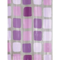 OBI Duschvorhang Mary 180 Cm X 200 Cm Violett