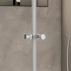 Schulte Eckeinstieg Mit Schiebetüren Sunny 180 Cm X 75-90 Cm Schwarz Glasdekor -Wenko Verkaufs-Shop 5777008 CU 01