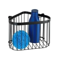 Wenko Eckablage Classic Plus Black Stahl 23,5 X 16,5 X 18,5 Cm Schwarz -Wenko Verkaufs-Shop 58361 sb freisteller de 01