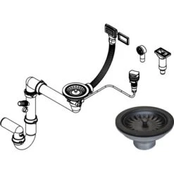 Titelseite 36 Miló Röhrensiphon-Set Mit Exzenter Mattschwarz Ø 114 Mm