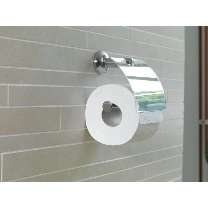 Spirella Toilettenpapierhalter Campagne Mit Deckel Chrom 4 Spirella Toilettenpapierhalter Campagne Mit Deckel Chrom – Bild 2