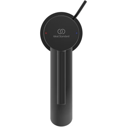 Ideal Standard Waschtischarmatur Ceraline Mit Zugknopf-Ablaufgarnitur Silk Black 4 Ideal Standard Waschtischarmatur Ceraline Mit Zugknopf-Ablaufgarnitur Silk Black – Bild 2