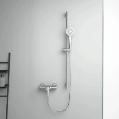 Ideal Standard Brausearmatur Ceraline AP Chrom 18 Ideal Standard Brausearmatur Ceraline AP Chrom -Wenko Verkaufs-Shop 606036 3049 6