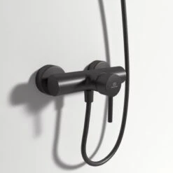 Ideal Standard Brausearmatur Ceraline AP Silk Black 18 Ideal Standard Brausearmatur Ceraline AP Silk Black -Wenko Verkaufs-Shop 606044 3049 6