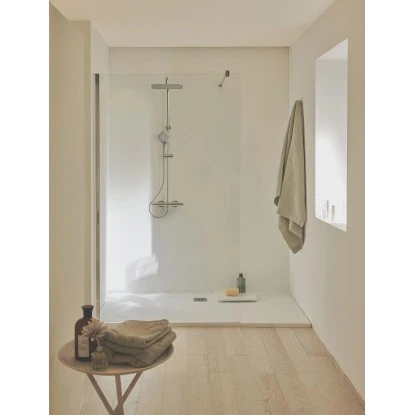 Ideal Standard Duschsystem Flex Mit Brausethermostat Ceratherm T100 Chrom 4 Ideal Standard Duschsystem Flex Mit Brausethermostat Ceratherm T100 Chrom – Bild 2