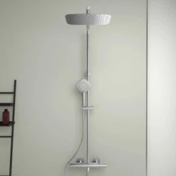 Ideal Standard Duschsystem Flex Mit Brausethermostat Ceratherm T100 Chrom 16 Ideal Standard Duschsystem Flex Mit Brausethermostat Ceratherm T100 Chrom -Wenko Verkaufs-Shop 606099 3049 3