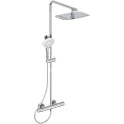 Ideal Standard Duschsystem Flex Mit Brausethermostat Ceratherm T100 Chrom 15 Ideal Standard Duschsystem Flex Mit Brausethermostat Ceratherm T100 Chrom -Wenko Verkaufs-Shop 606099 4650 1