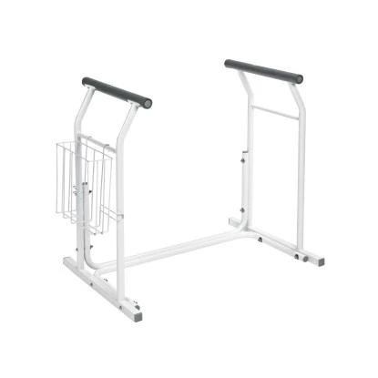 Ridder Mobile WC-Aufstehhilfe Stahl Weiß Inkl. Ablagekorb 3 Ridder Mobile WC-Aufstehhilfe Stahl Weiß Inkl. Ablagekorb