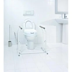 Ridder Mobile WC-Aufstehhilfe Stahl Weiß Inkl. Ablagekorb 13 Ridder Mobile WC-Aufstehhilfe Stahl Weiß Inkl. Ablagekorb -Wenko Verkaufs-Shop 6136 4213 WCAufstehhilfe 3